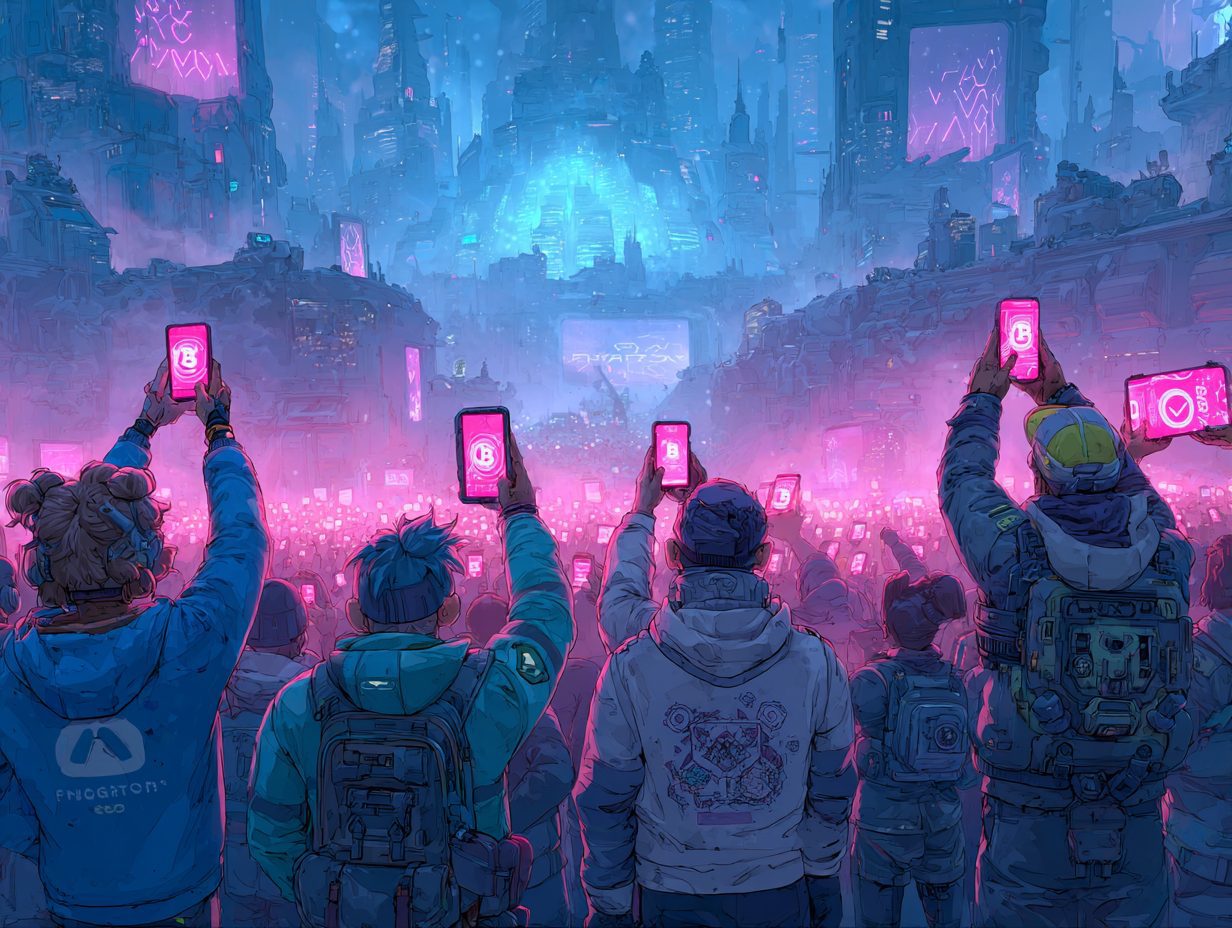 mobile esports blockchain crypto rewards 2025