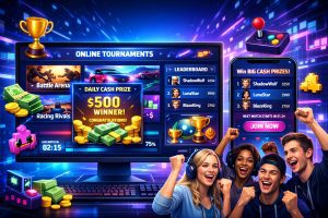 Online Gaming Platform with Cash Prizes