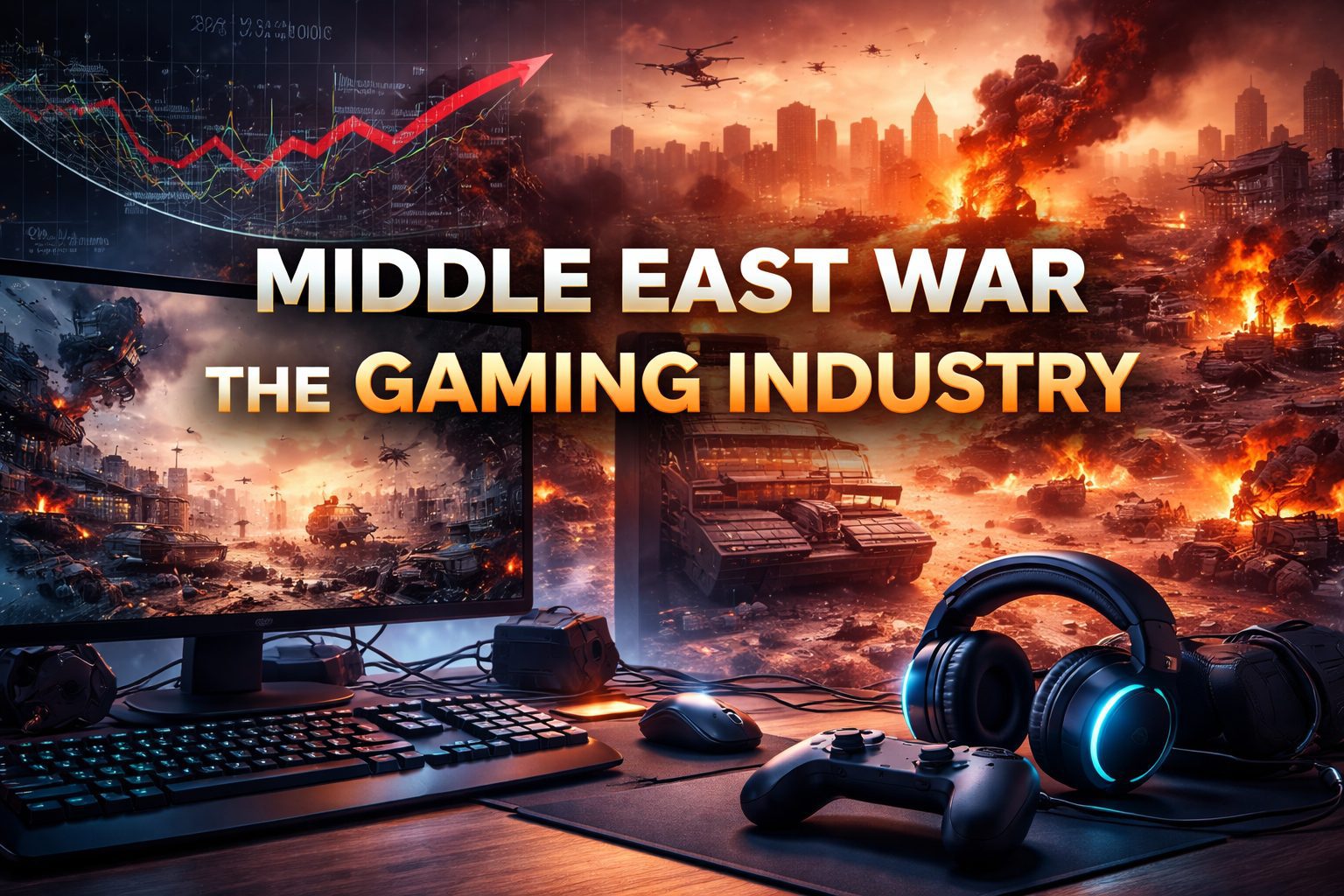 middle east war and gaming industry
