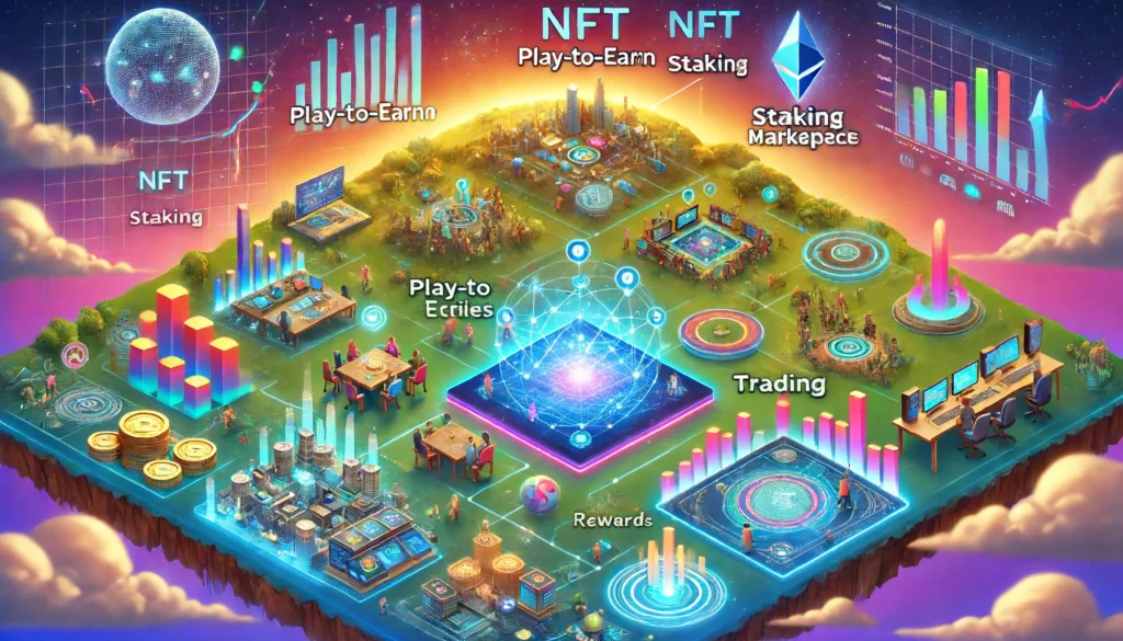 crypto gaming ecosystem revenue