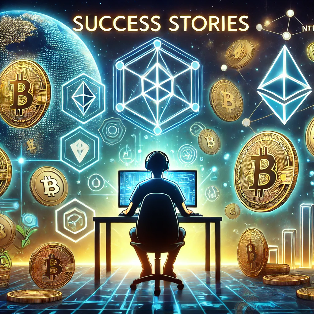 success stories of gamers earning through crypto games