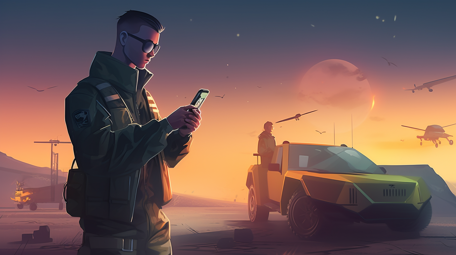 game on a mobile device or a PC