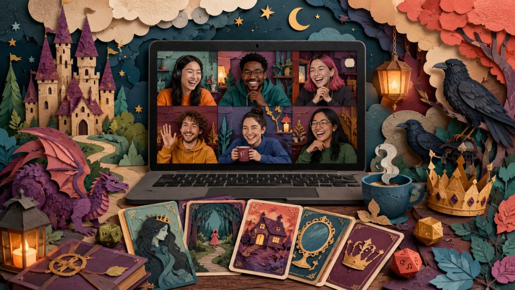 Online Party Games for Groups